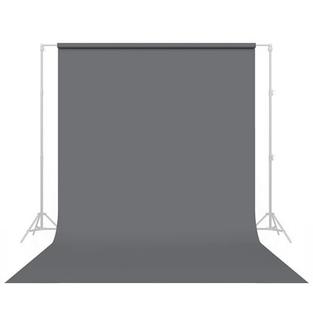 Savage Seamless Paper Photography Backdrop - #74 Smoke Gray (107 in x 36 ft) for Youtube Videos  Live Streaming  Interviews and Portraits - Made in USA