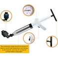 thumbnail image 4 of High Pressure Toilet Plunger Air Drain Blaster Kit White Handle- Unclog Toilets, Kitchen Sinks, Shower Drains, and Pipes with Ease - Bonus Drain Snake Included, 4 of 6