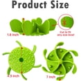 thumbnail image 7 of Slow Feeder Dog Bowls Insert, Cuttable Dog Slow Feeder with Suctions, Slow Eating Feeder Insert for Large Small Breed, Medium Size Dogs, Anti-gulping Cat Slow Feeder (Green), 7 of 7