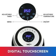Total Chef Electric Air Fryer, 7 Cooking Presets, Digital Touch Controls