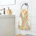 thumbnail image 3 of Yayeee 100% Cotton Hand Towels for Bathroom 16" x 28" Soft Absorbent Kitchen Towel, Beige Clouds, 3 of 7