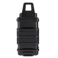 thumbnail image 4 of Greeniant Soporte de clip de dual, bolsa de chaleco, clip de plástico ABS, accesorio de herramienta de al aire libre de goma elástica alta, negro Greeniant OD000125-03B, 4 of 6