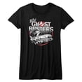 thumbnail image 1 of Real Ghostbusters la Voiture T-Shirt Noir pour Femme Junior, 1 of 2