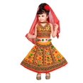 thumbnail image 7 of Ahhaaaa Girls Cotton Lehenga Choli with Dupatta Set, 7 of 7