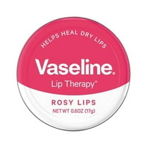 6 Pack - Vaseline Lip Therapy Lip Balm, Rosy Lips 0.6 oz