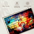 thumbnail image 6 of Elephant Stock Abstract Music Grunge Wall Art - Horizontal Canvas Wall Art - Living Room Wall Decor - Music Canvas - Black And Beige Decor - 12" x 8", 6 of 8