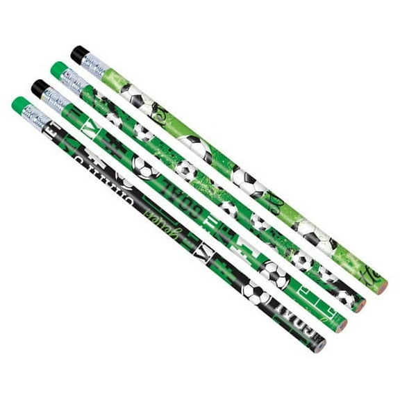 Soccer 'Goal Getter' Pencils / Stationery (8ct)