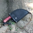 thumbnail image 4 of Official Original Serbian Kitchen Hand Forged Chef Knife with Leather Sheath - Made in Almazan Spain, 4 of 6