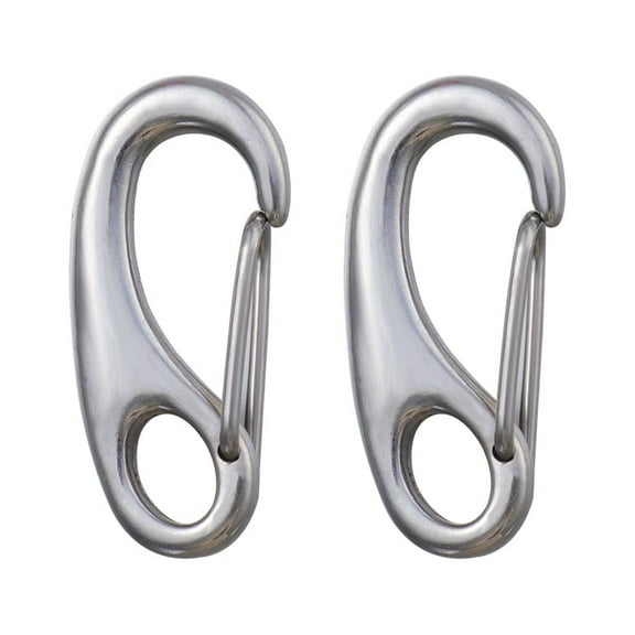 Melantax Case Pack Stainless Steel Pet ID Tags Quick Clip for Dogs and Cats 50mm