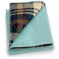 thumbnail image 2 of Chummie Checkered Protective Waterproof Bedding , 34" x 36", 2 of 2