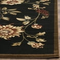 thumbnail image 3 of SAFAVIEH Lyndhurst Milo Floral Border Area Rug, Black/Multi, 3'3" x 5'3", 3 of 6