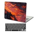 thumbnail image 4 of KSK KAISHEK Plastic Hard Shell Case Compatible with 2018/2019/2020/2021/2022 Released MacBook Air 13" Retina Display and Touch ID + Black Keyboard Cover Model: A2337 m1 A2179 A1932 Landscape A 104, 4 of 5