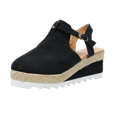 

Inkach Women Ladies Fashion Casual Platforms Wedges Sandals High Heel Shoes