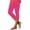 Hot Pink, variant on 2024 Capri Leggings for Women Yoga Capri Pants High Waisted Lightweight Cropped Pants Comfy Tights Slim Fitting Pants
