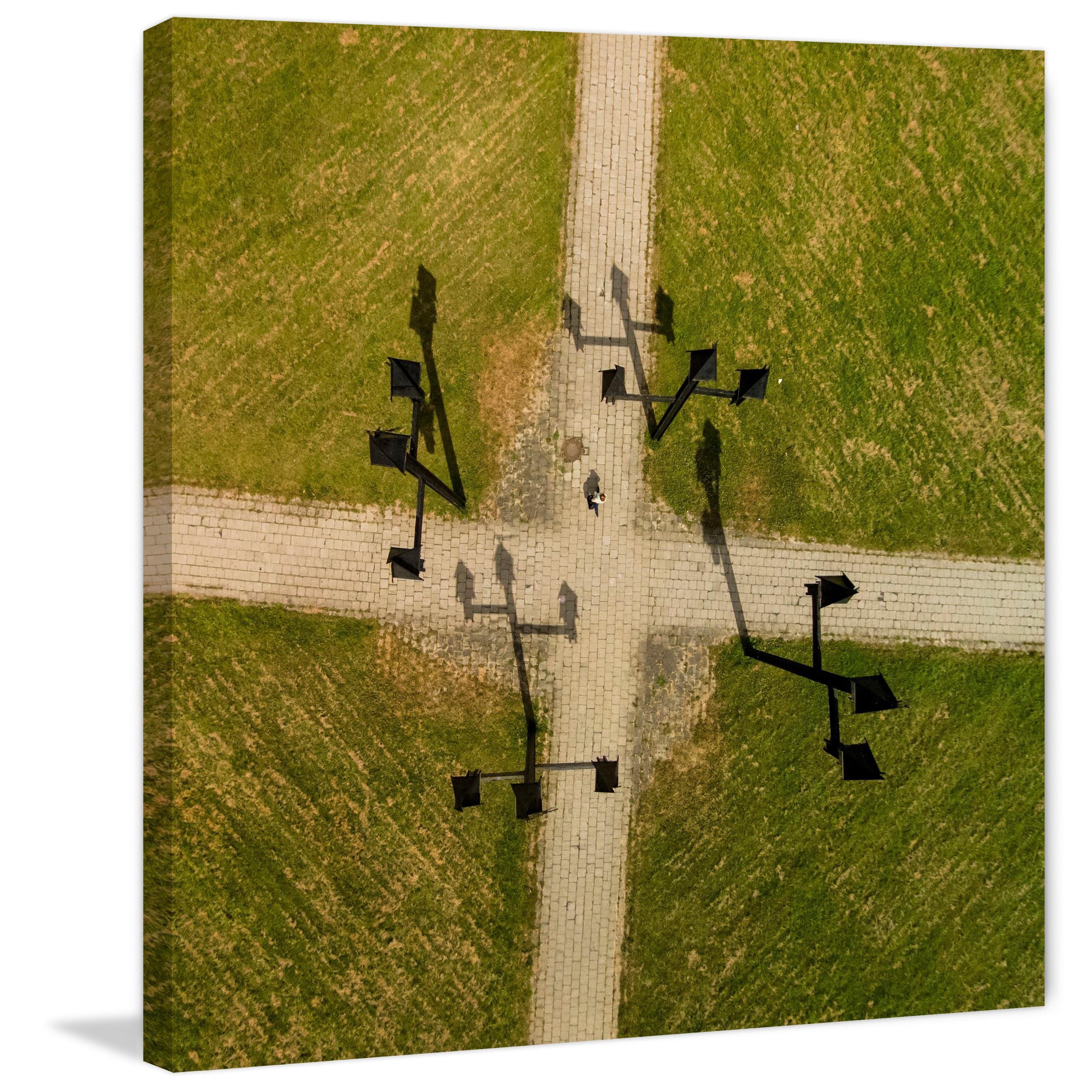 Marmont Hill "Weather Vanes" by Karolis Janulis Painting Print on Wrapped Canvas