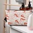 thumbnail image 5 of Toiletry Bag, Shrimp No.9032 Leather Waterproof Travel Makeup Cosmetic Bag Organizer, Large Capacity Toiletry Bag for Travel Size Toiletries, Skin Care Bag for Women, 5 of 8
