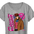 thumbnail image 3 of Marvel X-Men - Gambit With Logo - Women's Short Sleeve Graphic T-Shirt, 3 of 5
