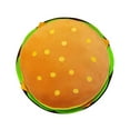 thumbnail image 5 of Hamburger Stuffed Cushion Pillow Birthday Gifts Cute Soft Burger Photo Prop Cheeseburger Plush Toy for Bedding Holiday Working Boy Girl, 5 of 9