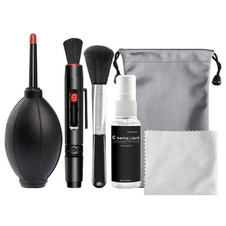 6 in 1 Camera Cleaning Kit Professional DSLR Lens Cleaning Tool for Sensor Lens 6 in 1 Camera Cleaning Kit Professional DSLR Lens Cleaning Tool for Sensor Lens