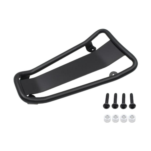 Portaequipajes portátil para motocicleta con pedales para Vespa Sprint 150 Negro