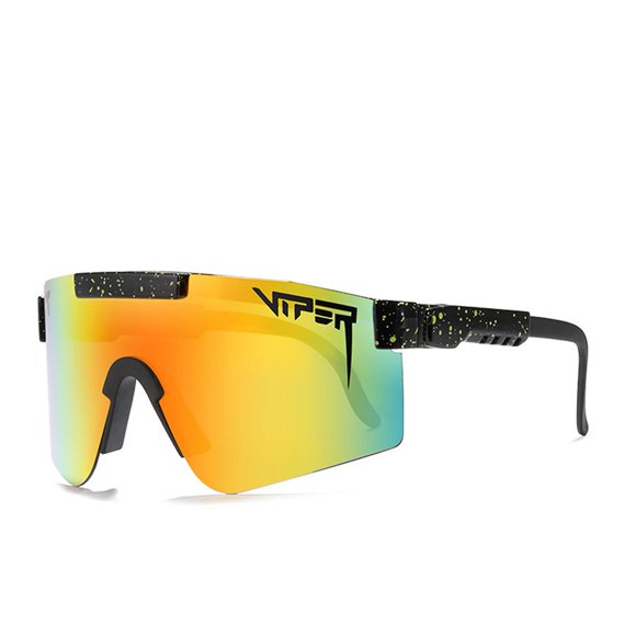 Big Frame Riding Sunglasses Colorful Full-faced True Film Polarized Su