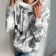 thumbnail image 4 of Pntutb Mujeres Tie-Dyed Print Manga Larga Bolsillo Suelto Sudadera Capucha Pullover top Pntutb Pntutb-378, 4 of 6