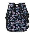 thumbnail image 4 of Fotbe Love Butterflies Pattern Casual Backpack for School, Travel, and Outdoor Activities - Durable, Lightweight, and Comfortable, 4 of 5