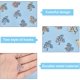 thumbnail image 4 of 48 piezas de 2 estilos de dijes de árbol de la vida con diamantes de imitación y circonita cúbica de trébol, colgantes de aleación de 6 colores para collares, pulseras y bisutería. Agujero: 1,8-2 mm., 4 of 6