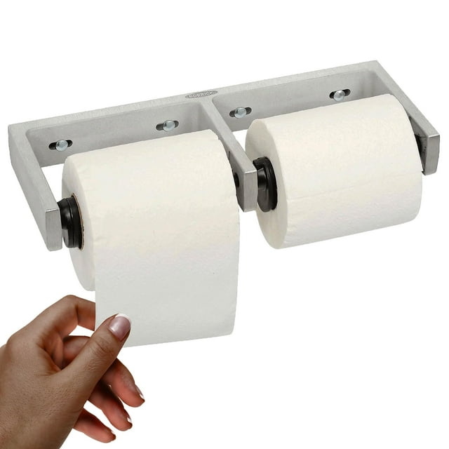 Bobrick Distributeur de Papier Toilette pour Deux Rouleaux (Modèle B-2740)