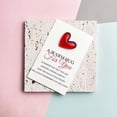 thumbnail image 4 of TIELUTT Pocket Hug with Greeting Card Red Translucent Heart Happy Birthday 3d Stationary with Envelopes 100 All Occasion Greeting Cards Christmas Thank You Notes with Envelopes Set Woman Birthday Mom, 4 of 7