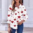 thumbnail image 4 of Craaazy Button Down Shirts for Women Daily Prints Casual Long Sleeve Office Lightweight Clothing Gifts, 4 of 6