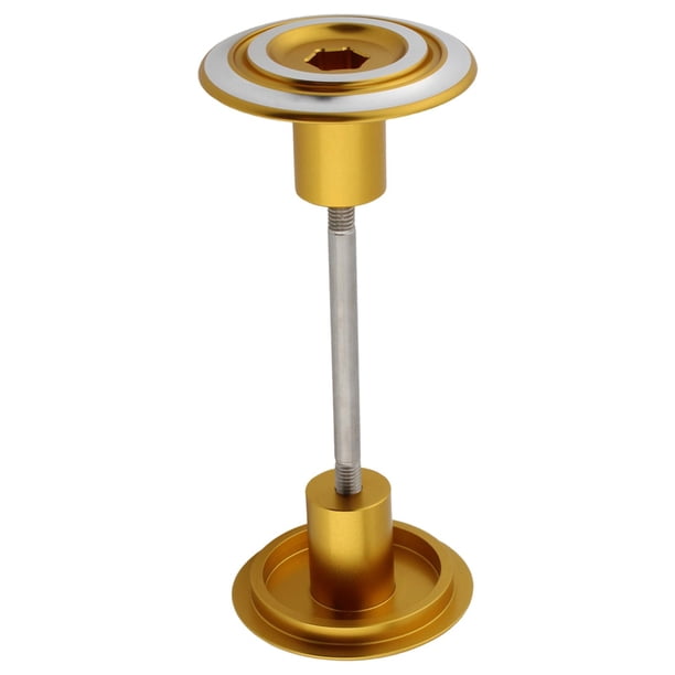 Cubierta Del Orificio de La Horquilla de Trasera Accesorios de Decoración Tapas Centrales para HP2- K 1200 GT (2003-2008) R amarillo