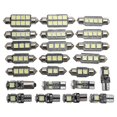 thumbnail image 1 of 23 Uds. Bombilla Led para lámpara de placa de matrícula de mapa de maletero de cúpula de luz Interior de coche kaili Sencillez, 1 of 5