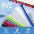 thumbnail image 2 of Gear Go A6 Pvc Zipper Binders Value Pack, Multicolour, 18 Count, 2 of 7