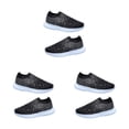 thumbnail image 1 of Jumpingount Zapatillas planas de malla, zapatos de cristal, calcetín deportivo informal, zapatillas de verano, transpirables, suaves, para caminar Type1 NO1, 1 of 6