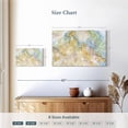 thumbnail image 4 of Elephant Stock Marble Stone Abstract Wall Art - Horizontal Canvas Wall Art - Living Room Wall Decor - Abstract Canvas - Gold And Beige Decor - 12" x 8", 4 of 8
