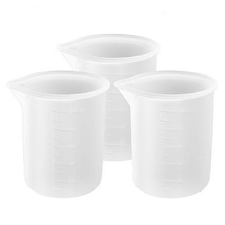 25 Count - 8 oz Multipurpose Disposable Plastic Measuring Cups - Baking, Cooking, Epoxy Resin, Mixing & Measuring Cupsa