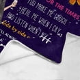 thumbnail image 3 of LHSHID Personalized Blanket to My Bestie from Best Sister Friend I Can't Find a Word to Express How Important You are to Me Perfect for Couch, 3 of 4