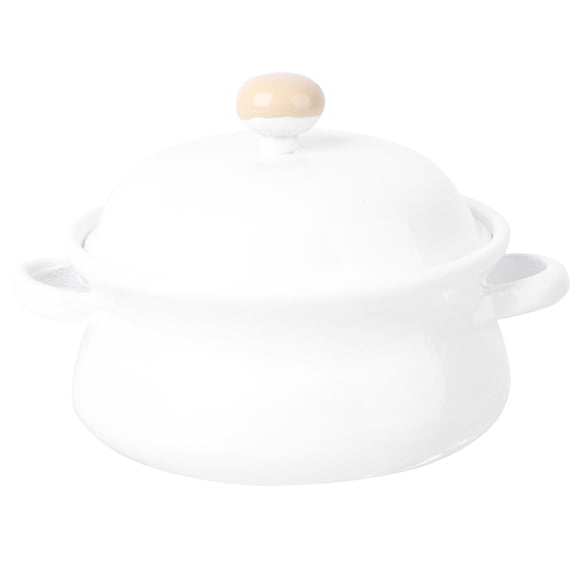 Tineasur Mini Stockpot Small Cooking Pot 1-Piece Alloy Kitchen Cookware Ideal for Daily Cooking and Meal Preparation