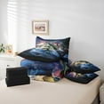 thumbnail image 6 of Manfei Fishing And Hunting 7-Piece Twin Bedding Sets,Lake Fish Bedding Comforter Set,Ocean Fish Sheet Sets For Teens Boys,Breathable Home Decor Reversible, 6 of 8