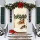 thumbnail image 4 of Decoraciones de Navidad Cortina de Puerta de Navidad de Estilo Bordado 3D de 35 X 72 Pulgadas, Decoración de Puerta de Navidad, Decoraciones de Puerta Y Pared Del Día de Navidad para Decoraciones de F, 4 of 6