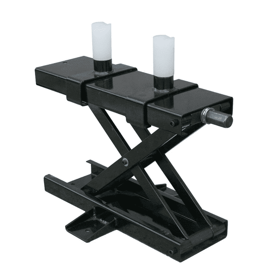 Atlas Automotive Equipment Blakcjack Motorcycle and ATV Center Jack with Adapters