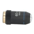 thumbnail image 4 of Achromatic Objective, Brass High Light Transmittance Automatic Rebound 60X High Power  Microscope Lens For Biology Laboratory Interface 20.2mm, 4 of 8