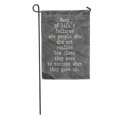 SIDONKU Time Inspirational About Life Amazing Awesome Best Empowering Encouraging Garden Flag Decorative Flag House Banner 28x40