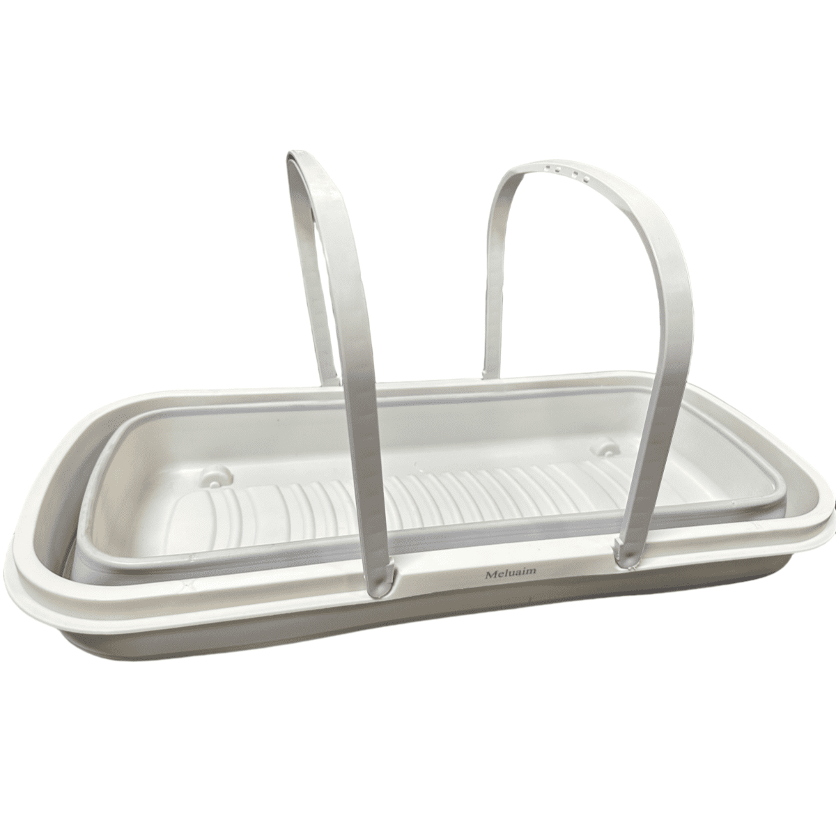 Meluaim Litter Box, Pet Safe Coating for Easier Cleaning, Open Top Promotes Healthy Usage, Made of Stronger ABS Plastic
