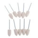 thumbnail image 5 of 10 piezas 3 mm vástago lana fieltro cabeza pulido punto pulido herramienta tampones para amoladora herramientas rotativas 10mm Jinwen Punto de fieltro montado, 5 of 8