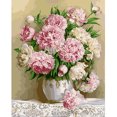 thumbnail image 2 of Cuadros Decorativos Flor de peonía 30x40cm Pintura DIY por números Kits de pintura al óleo Lienzo Ndcxsfigh Nuevos Originales, 2 of 8