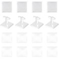 thumbnail image 6 of 12 Sets 3 Colors Brass Cuff Button Cabochon Cufflink Findings Flat Round Cuff Button Cabochons Tray Bezel Cufflink Blanks Setting for Apparel Accessories Clothes Buttons Making for DIY, 6 of 9