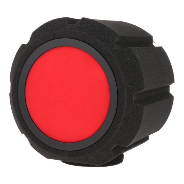 Milaget Éponge Acoustique pour Écran de Microphone pour Radio Studio Extérieur Standard Rouge
