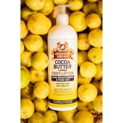 American Dream Cocoa Butter Lemon Body Lotion, All-Natural Ingredients with with Kojic Acid and Licorice, 16 oz